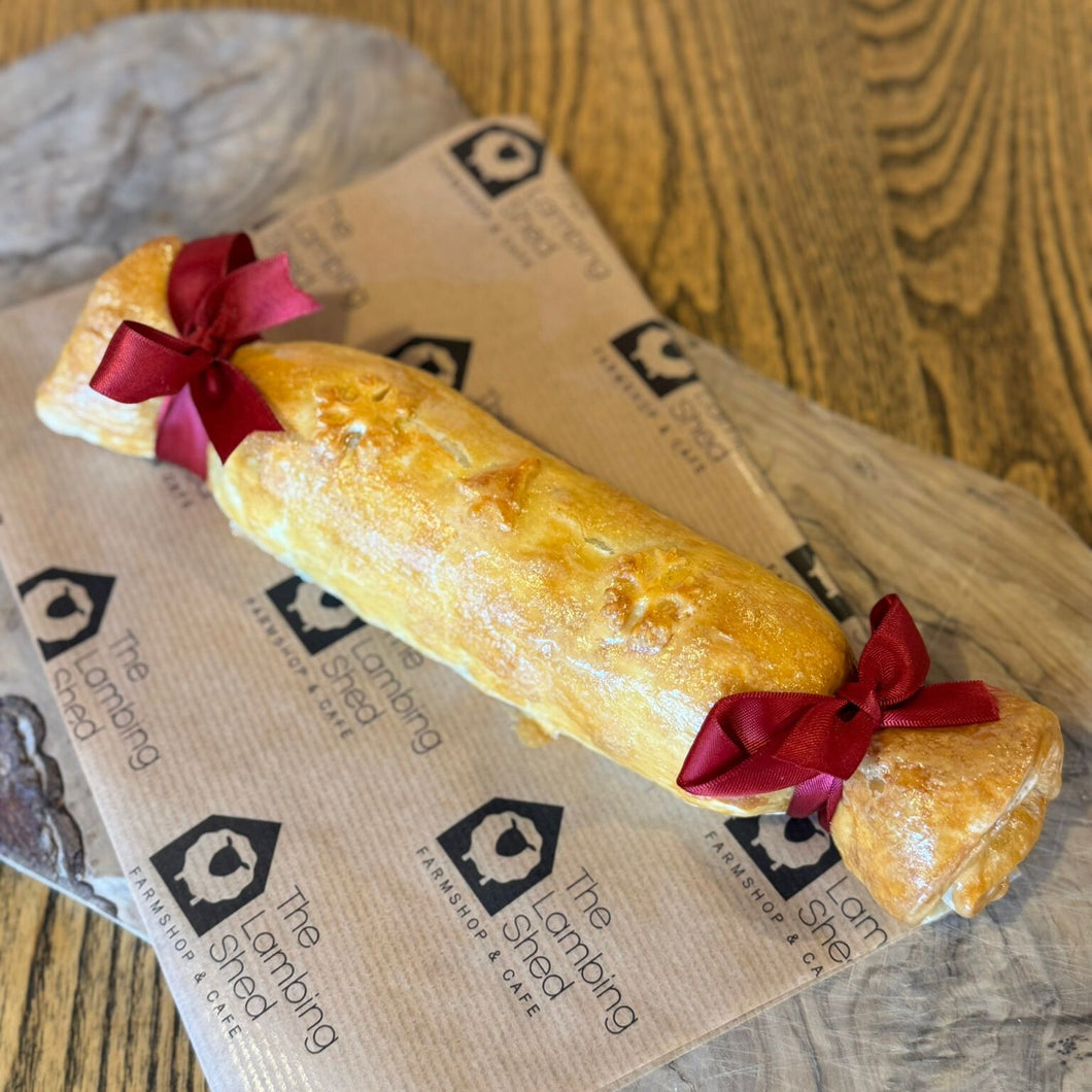 Christmas Cracker Sausage Roll