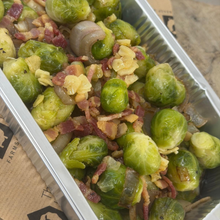 Load image into Gallery viewer, Brussel Sprouts with Bacon (Serves 4)
