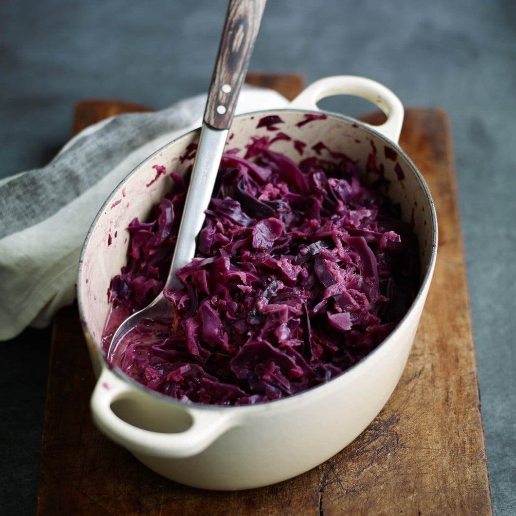 Braised Red Cabbage (Serves 4)